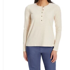 Long Sleeve Henley Top